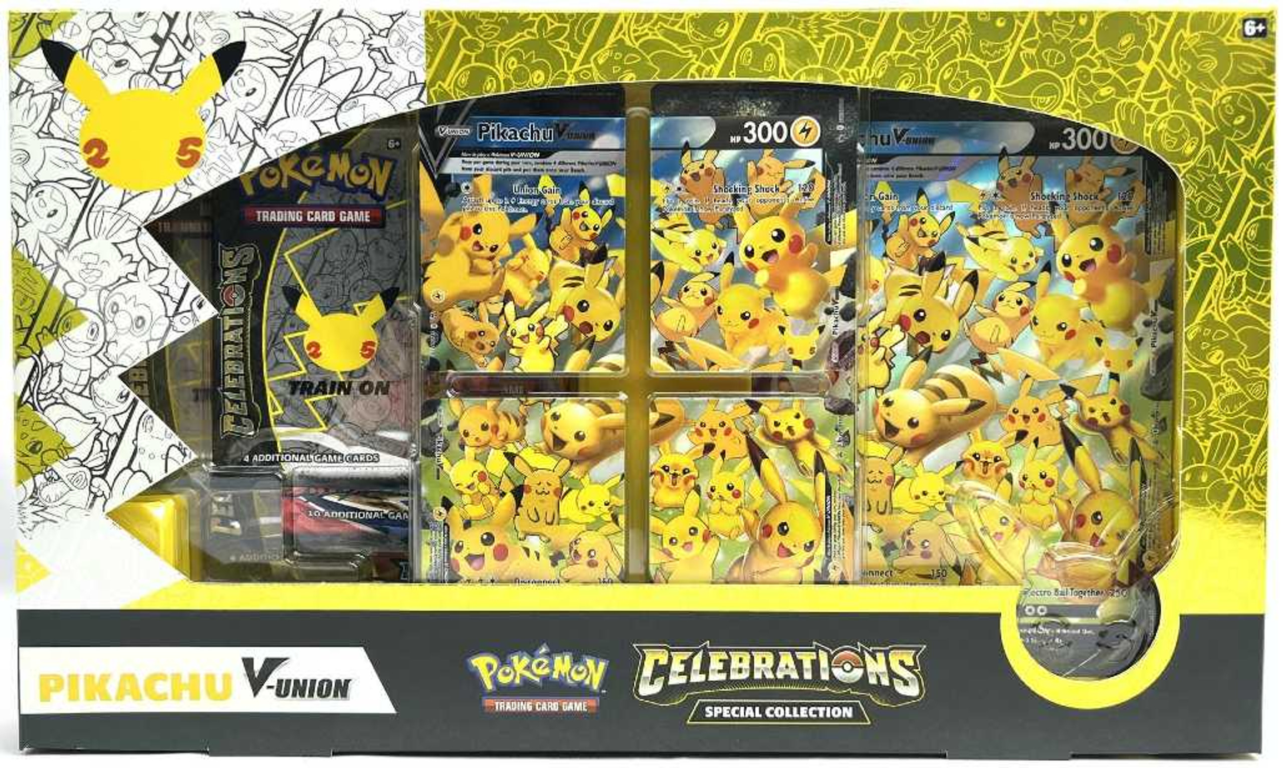 Special Collection: Pikachu V-UNION Box from Celebrations Pokémon card set